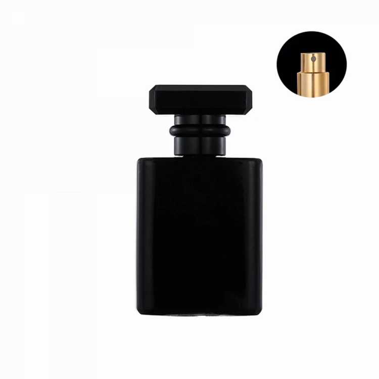 5pcs 10pcs 20pcs 30ml Travel Pocket Glass Spray Bottles Empty Bottles Mist Spray Bottle 50ml Transparent Black Perfume Bottles