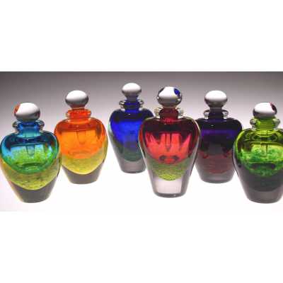 10ml Square Essential Oil Bottle - Glossy Finish, with Pump, Travel Size