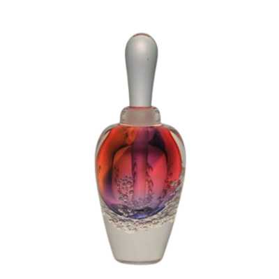 Red Multicolor Slender Perfume Holder - Miniature Size