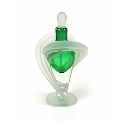 Double Swirl Perfume Bottle